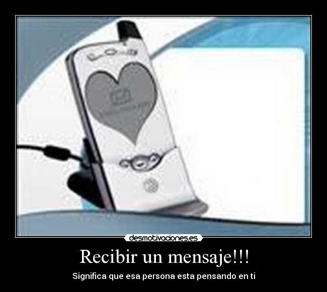 Recibir un mensaje!!! - 