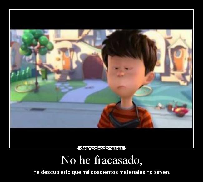 carteles fracasado desmotivaciones