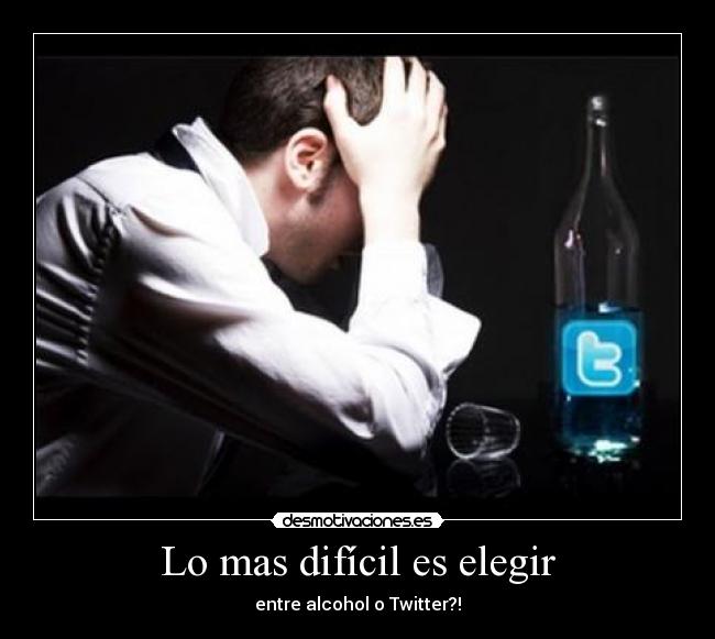 Lo mas difícil es elegir -