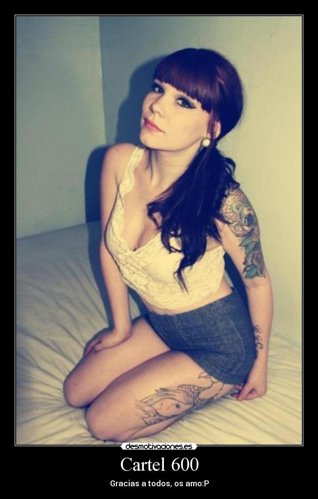Cartel 600 - Gracias a todos, os amo:P