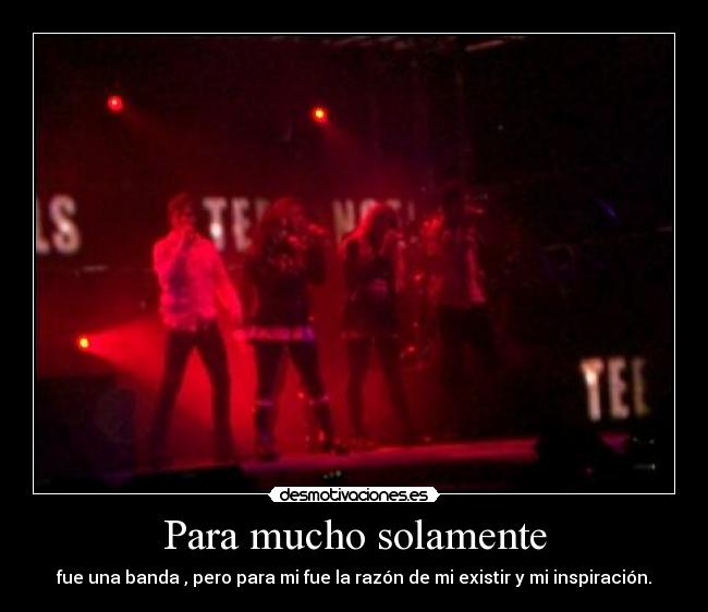 Para mucho solamente -