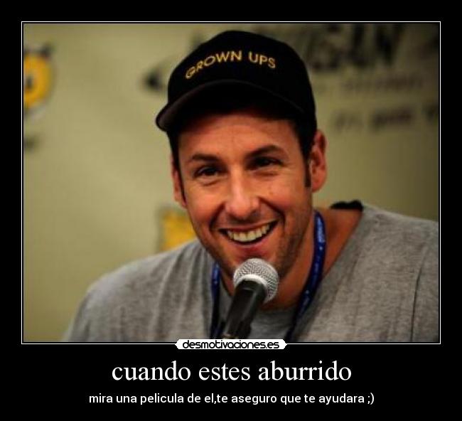 cuando estes aburrido -