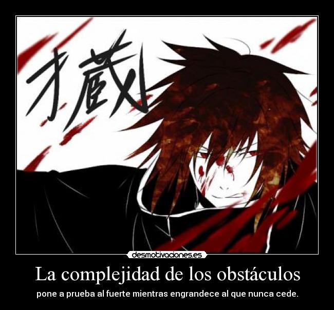 carteles obstaculos brave saizo harukaze desmotivaciones