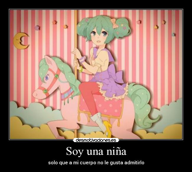 Soy una niña - solo que a mi cuerpo no le gusta admitirlo