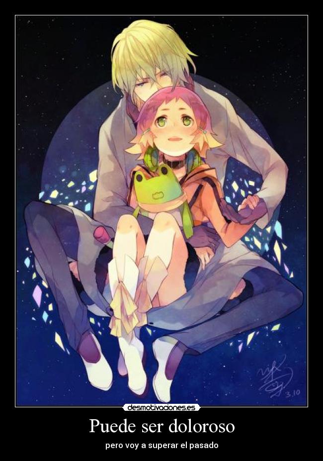 Puede ser doloroso - pero voy a superar el pasado