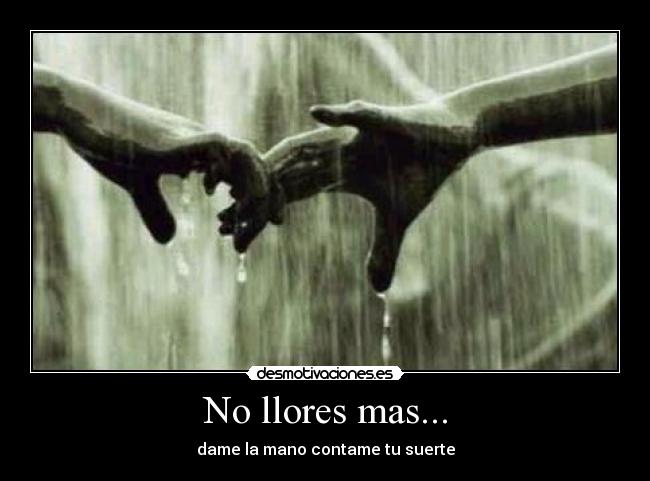 No llores mas... - 
