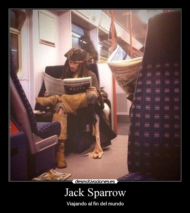 Jack Sparrow - Viajando al fin del mundo