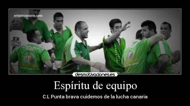 Espíritu de equipo - 