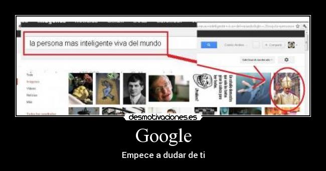 Google - Empece a dudar de ti