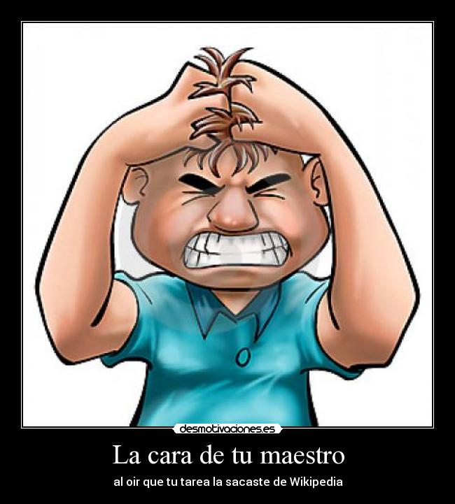 La cara de tu maestro - 