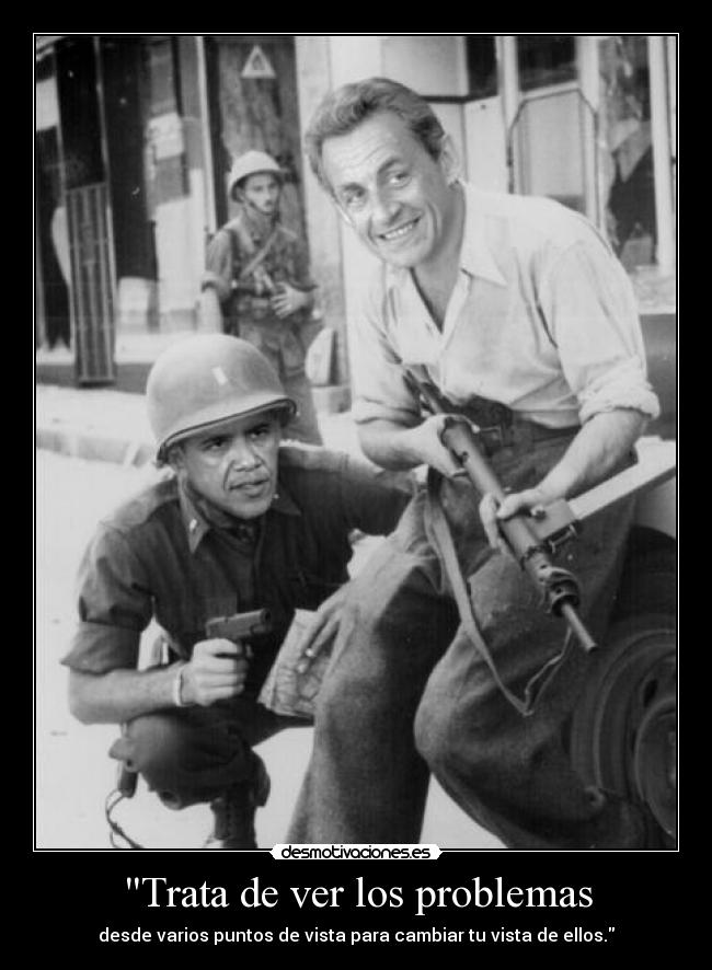 Trata de ver los problemas - 