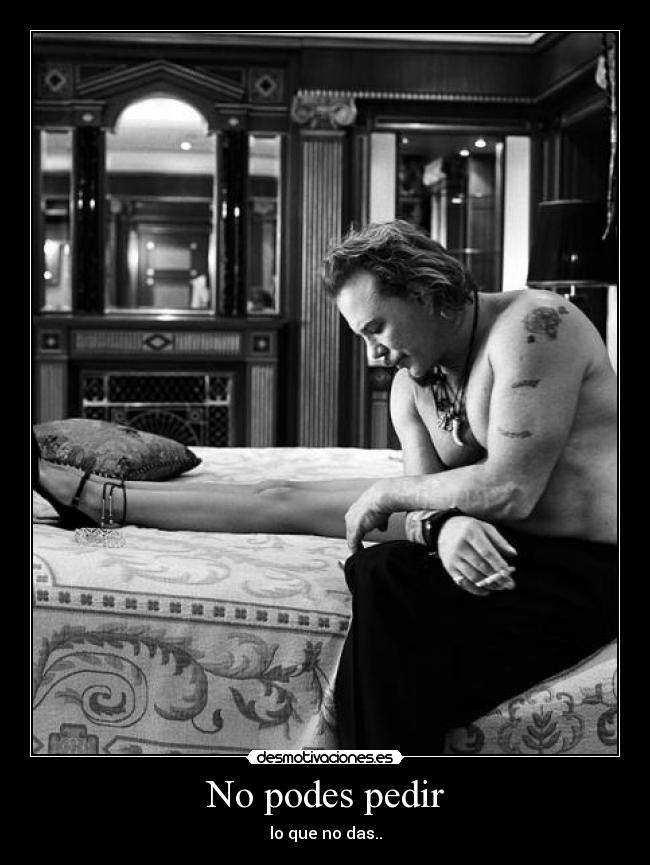 No podes pedir - 