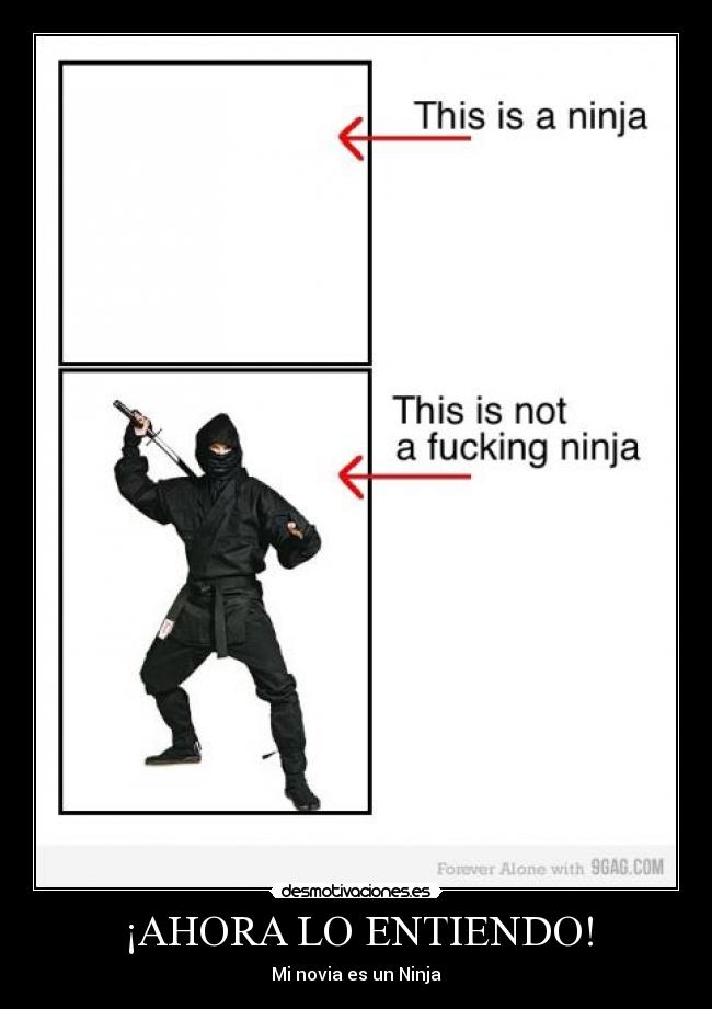 ¡AHORA LO ENTIENDO! - Mi novia es un Ninja