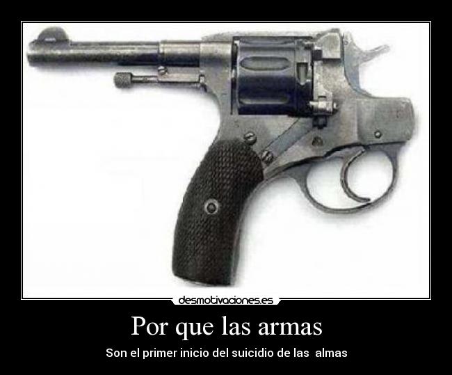 Por que las armas -