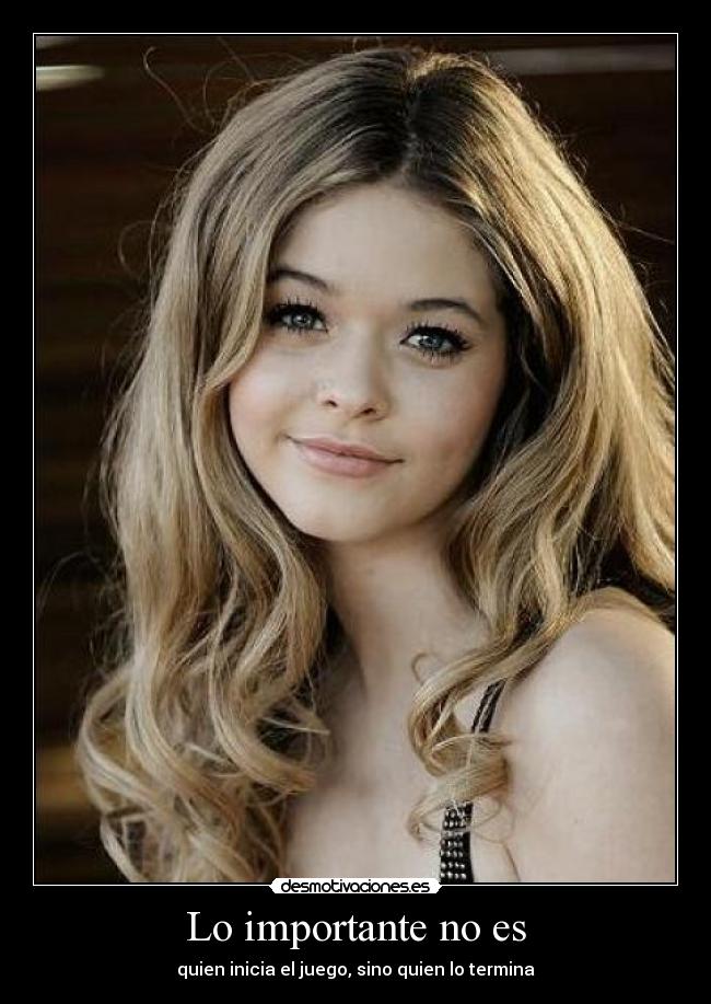 Lo importante no es - 