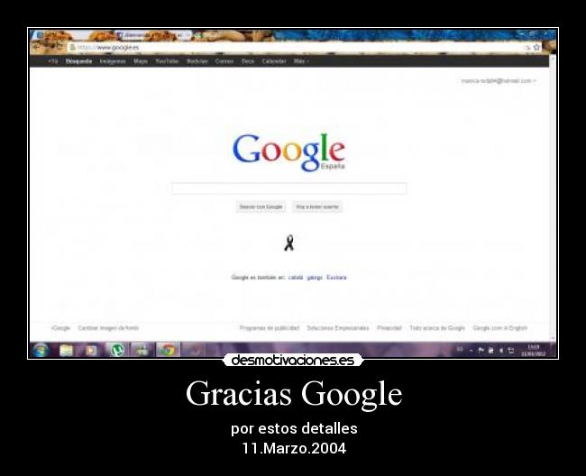 Gracias Google -