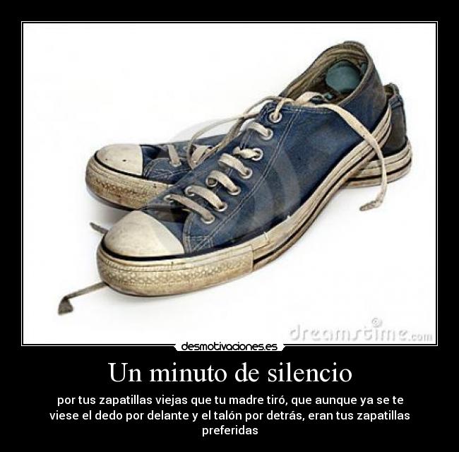 Un minuto de silencio -