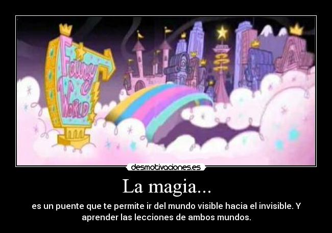 carteles que magia desmotivaciones