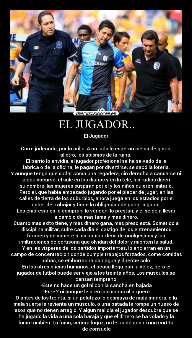 EL JUGADOR.. -