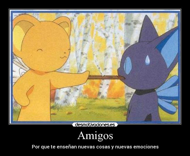 carteles amigos sakura card captor desmotivaciones