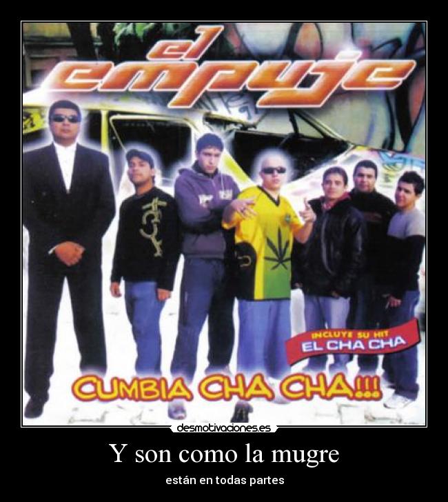 carteles cumbia desmotivaciones