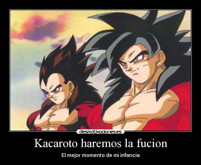 Kacaroto haremos la fucion - El mejor momento de mi infancia