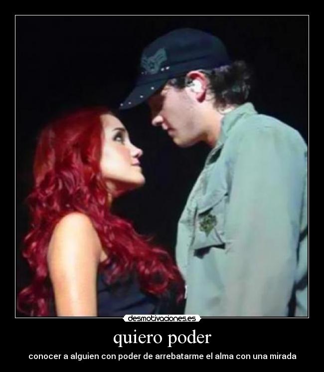 carteles dulce maria christopher uckermann rbd quiero poder conocer alma mirada desmotivaciones