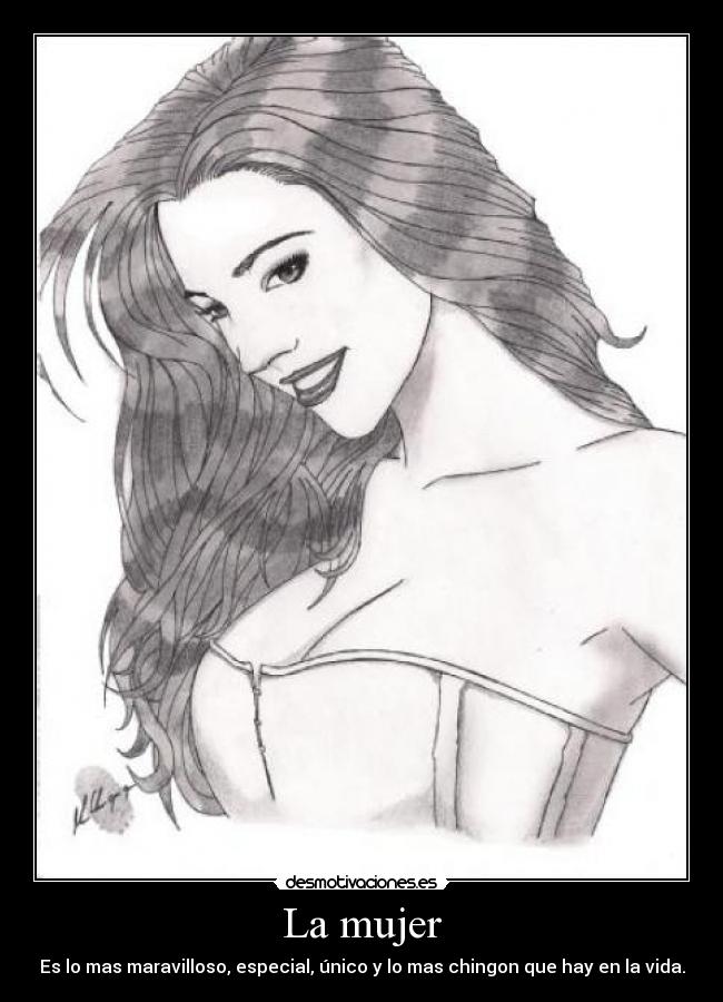 La mujer -