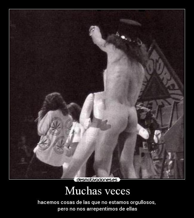 Muchas veces -