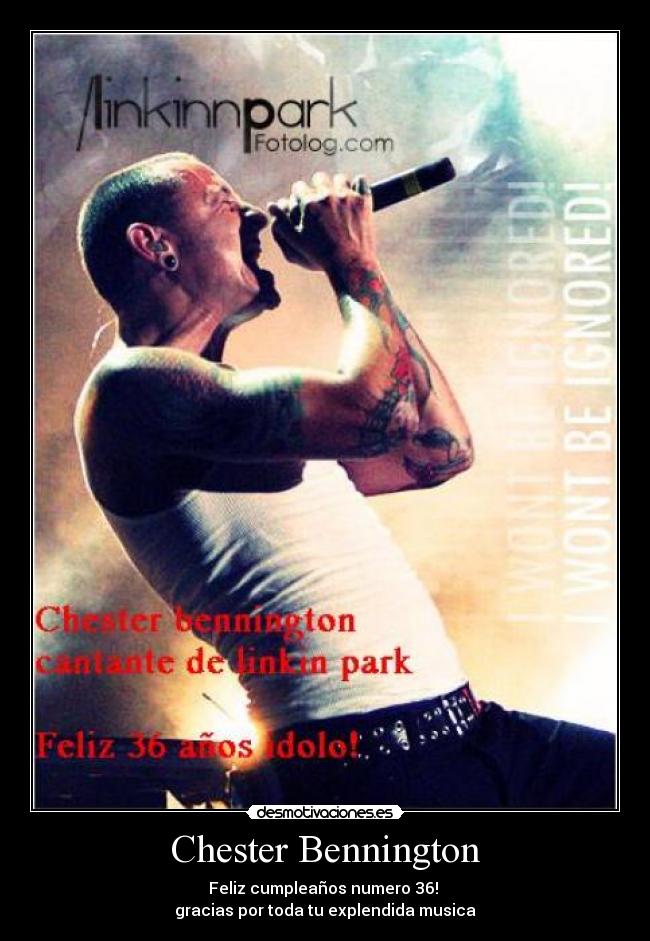 Chester Bennington -