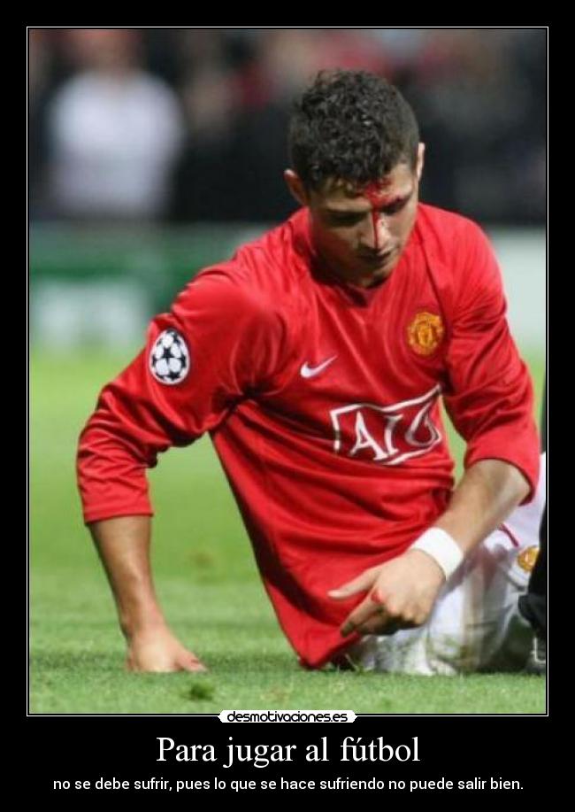 Para jugar al fútbol -