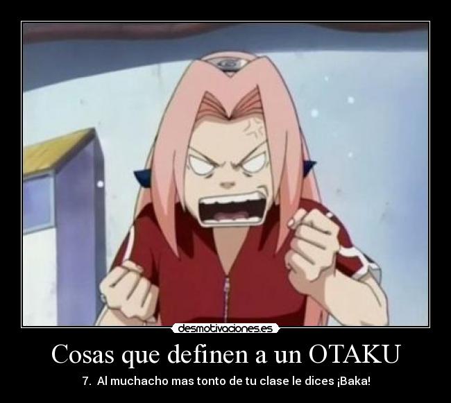 Cosas que definen a un OTAKU -