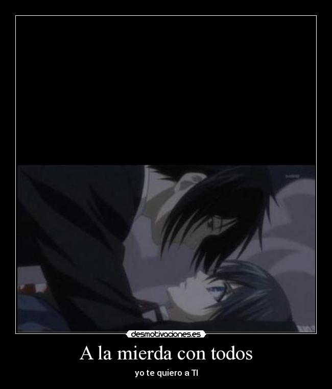 A la mierda con todos -