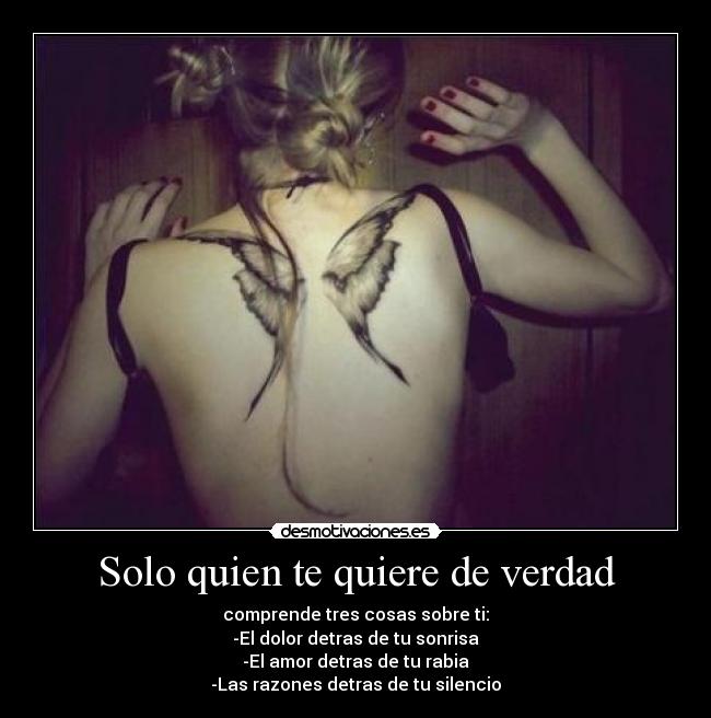 Solo quien te quiere de verdad - 