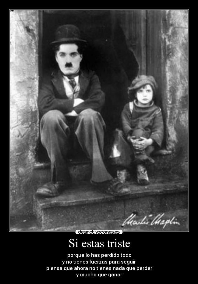 carteles chaplin desmotivaciones