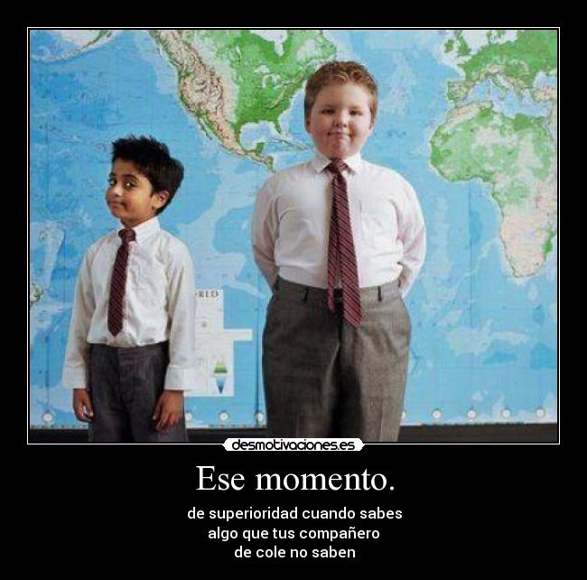 Ese momento. - 