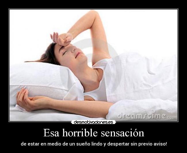 Esa horrible sensación - 