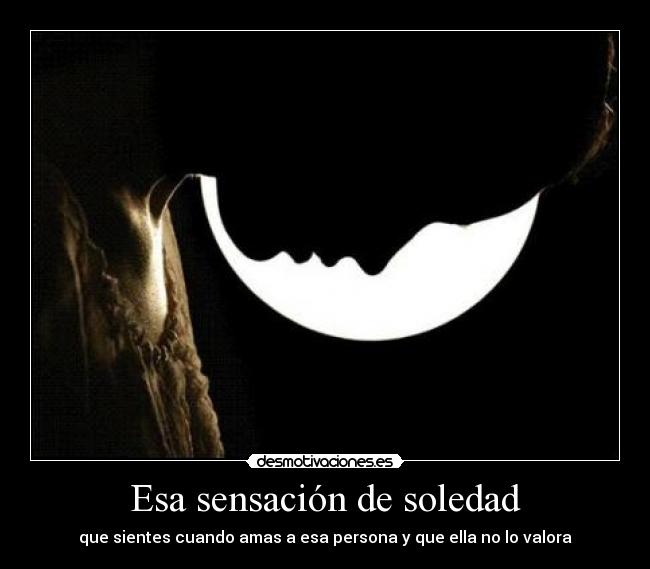 carteles soledad esa sensacion soledad desmotivaciones