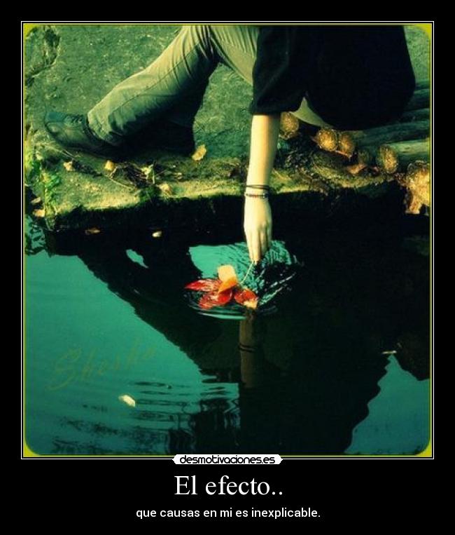 El efecto.. - 