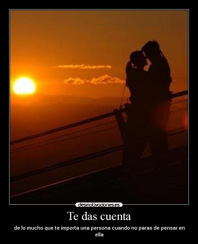 Te das cuenta - 