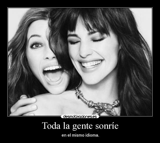 Toda la gente sonríe - 