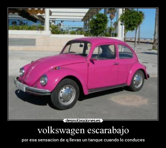 volkswagen escarabajo - por esa sensacion de q llevas un tanque cuando lo conduces