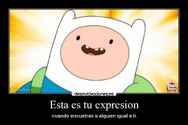 Esta es tu expresion -