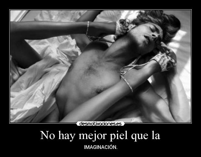 No hay mejor piel que la - IMAGINACIÓN.