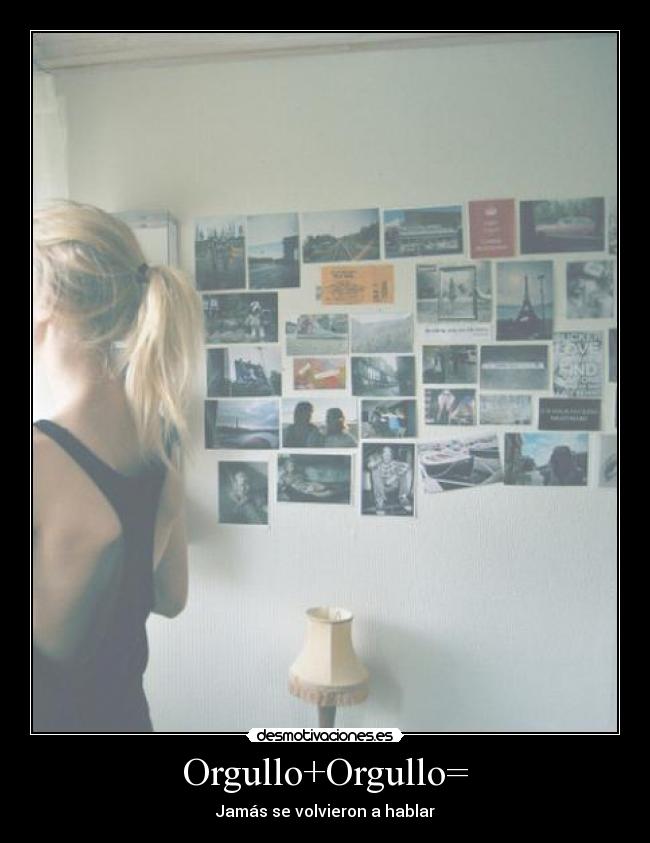 Orgullo+Orgullo= - 