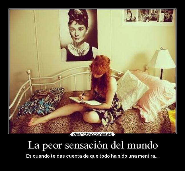 La peor sensación del mundo -