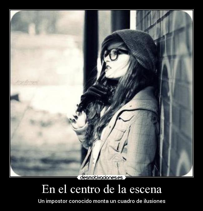 En el centro de la escena - 