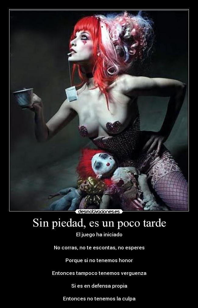 carteles fight like girl emilie autumn desmotivaciones