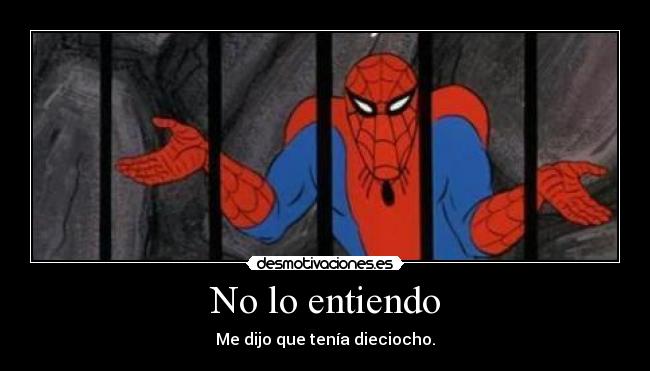 No lo entiendo - 