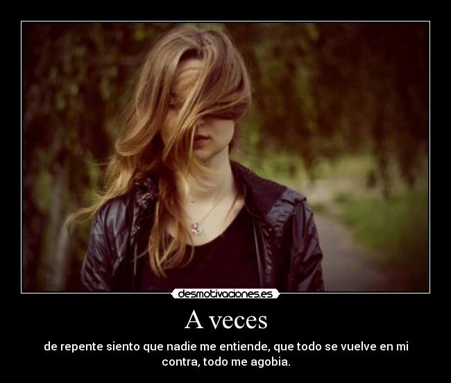 A veces -